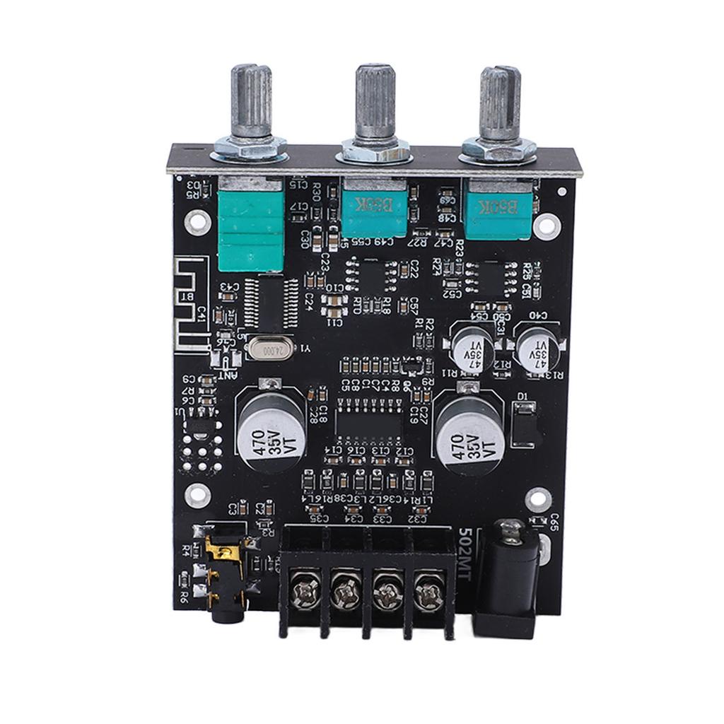 2.0 Stereo Bluetooth Power Amplifier Board Digital HIFI Amplifier Module High Low Frequency