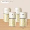 Household Dual-Opening Glass Seasoning Shaker Set