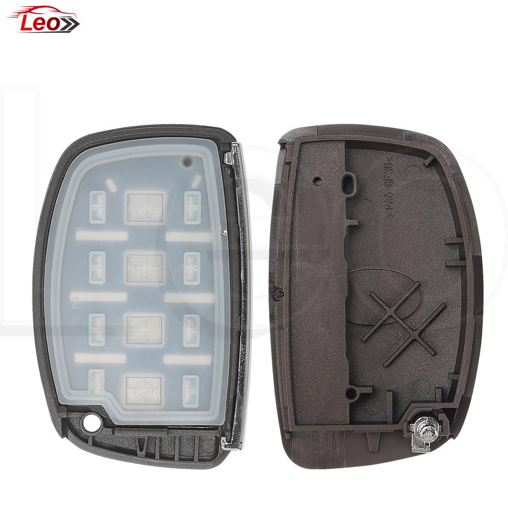 Leo For Hyundai Series Smart Key Shell for IX35 IX25 Tucson Ioniq Elantra Mlstra Lafesta Sonata Can Cut the Blade
