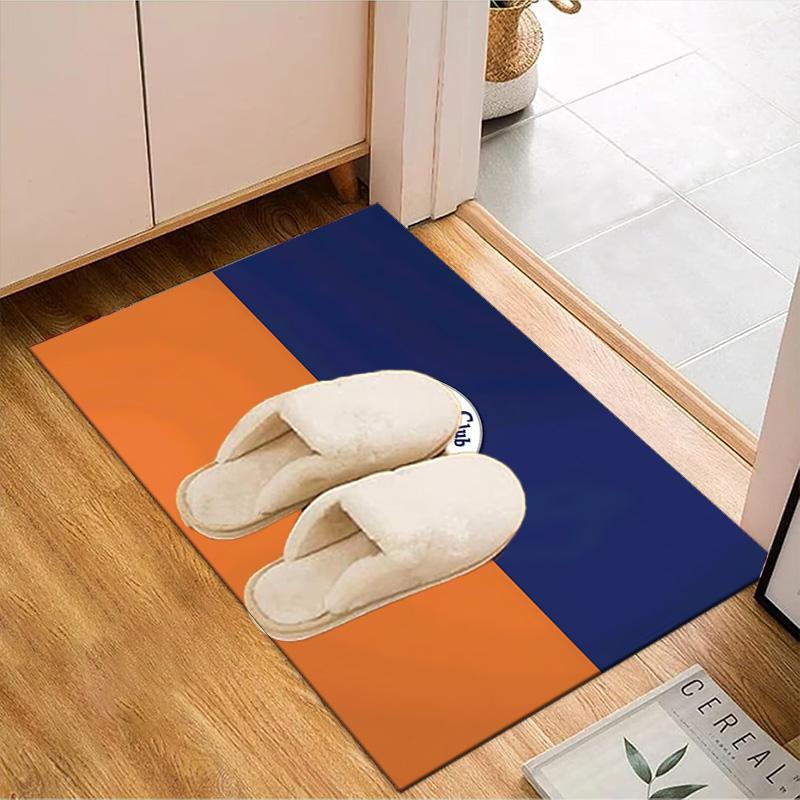Montpellier Sc Crest Rug for Living Room, Game Rooms, Office, Bedroom, Office Floor Mat Playful Design, fan gifts Christmas decor