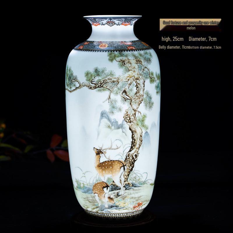 Jingdezhen Ceramic Vases - Chinese Home Decor for TV Cabinets & Shelves