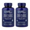 Life Extension Bone Restore mit Vitamin K2, 120 Kapseln (2er-Pack)