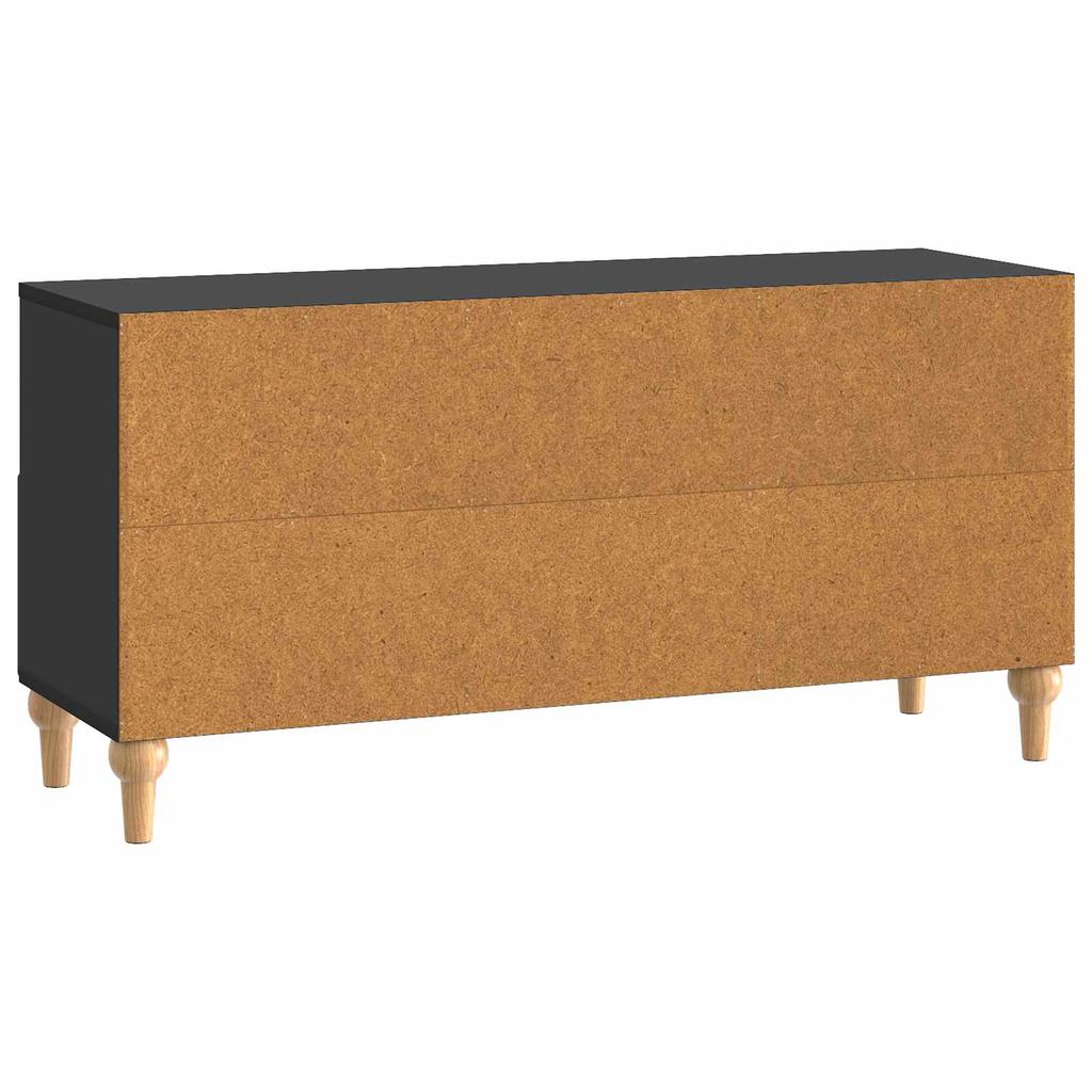 TV Stand Black 102 x 34.5 x 50 cm Engineered Wood