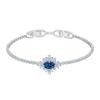 Palace Series Blue Crystal Court Bracelet Women Bracelets 5498834
