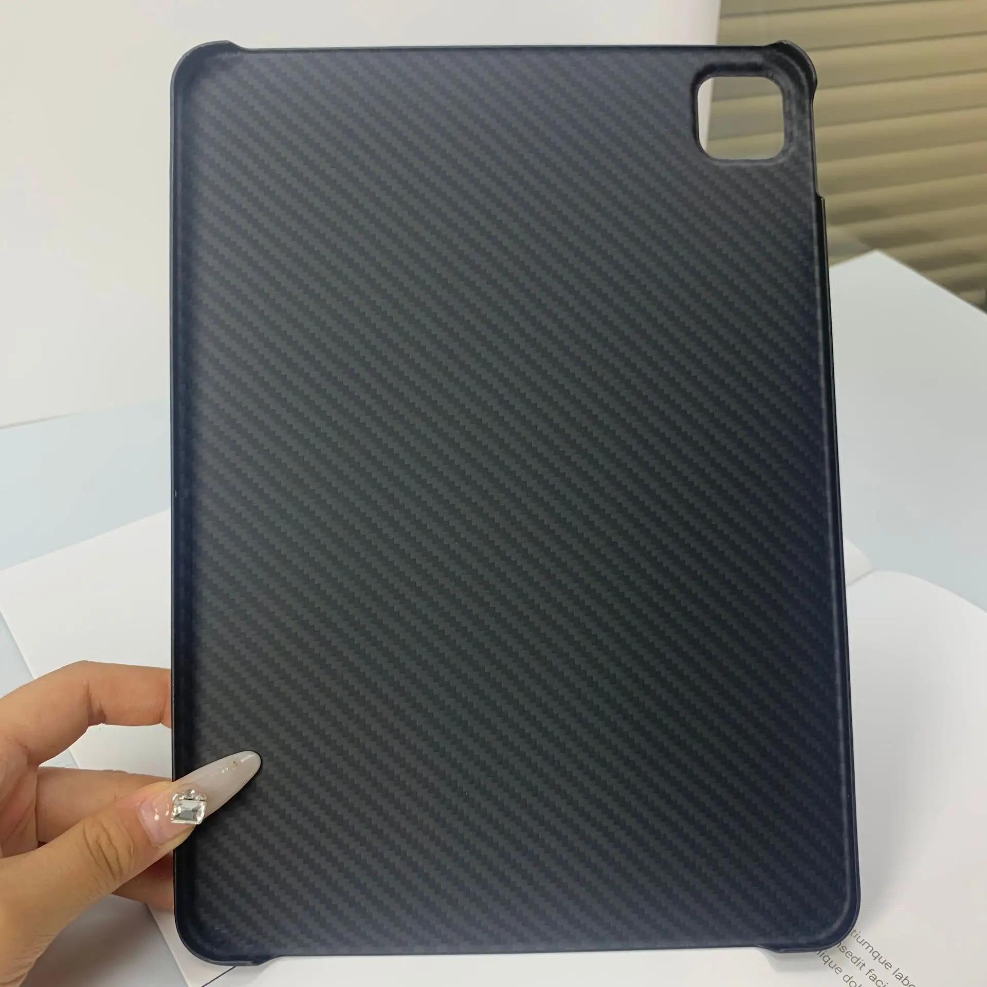 Carbon Fiber Aramid Fiber Case for Apple IPad Pro 13 2024 Protective Case Carbon Fiber Back Cover 13 Inches A2926 A3007 Capa