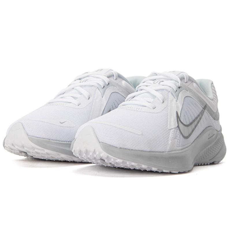 Nike Quest 5 White Metallic Silver Women's Sneakers DD9291-100
