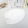 DIY Crystal Epoxy Mold Creative Handmade Mirror Color Palette Drawing Board Silicone Mold Palette Paint