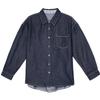 Betu Women's 2025 Autumn Contrasting Button Shirt