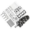 G4KG 2.4L Engine Overhaul Rebuilding Kit w/Crankshaft Con Rods for Hyundai Kia