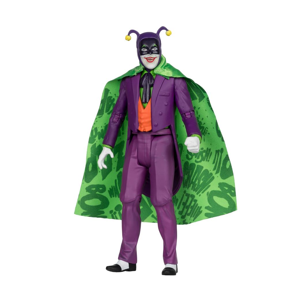McFarlane Toys DC Retro Batmobile Joker Gold Amazon - & (Batman 66ft) 2-Pack, Label, Exclusive.