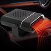 Car Heater Fan Adhesive 12V 150W/24V 260W Defogger Electric Heater Car Interior Air Purification Heater Rotatable for Windshield