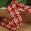 5 Yards Retro Classic Jacquard Ribbon Houndstooth Brocade Ribbon for Bows Bouquets Gift Wrapping Clothing Sewing DIY Accessories