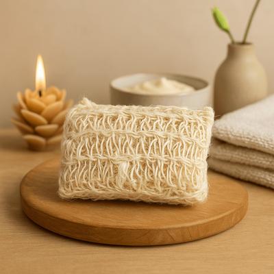 3x Sisal Exfoliating Body Scrub Pad