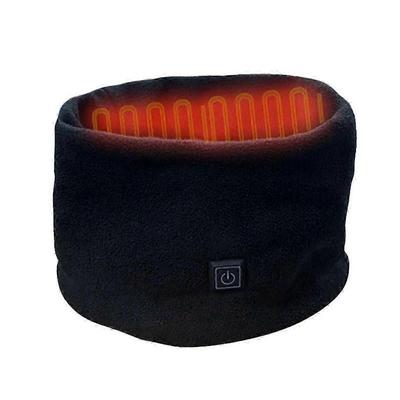 Zimní elektricky vyhřívaný šátek na krk USB dobíjecí ohřívač krku 3stupňové nastavení Fleece šátek