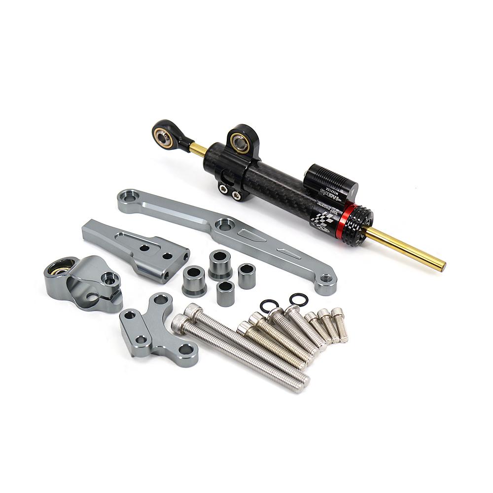 CB650R 2024-2018 Pour Honda CB 650 R CB650 R Aluminium CNC Réglable Moto Amortisseur Stabilisateur de Direction Kit de Fixation de Support