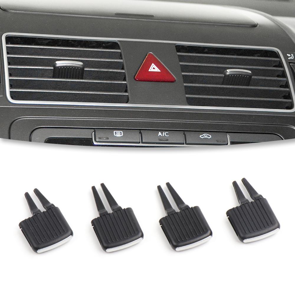 Für VW Touran 2005-2015 Schwarzer Auto Front Klimaanlage Lüftungsgitter Auslass Lasche Clip Reparaturset 1TD819703A