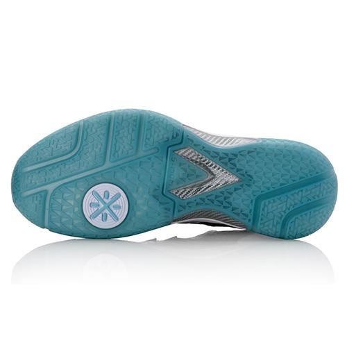 Li Ning WOW 5 Way Of Wade 5 Comfortable Non slip Lightweight Low top Basketball Shoes Men's Silver White ABAL047-35