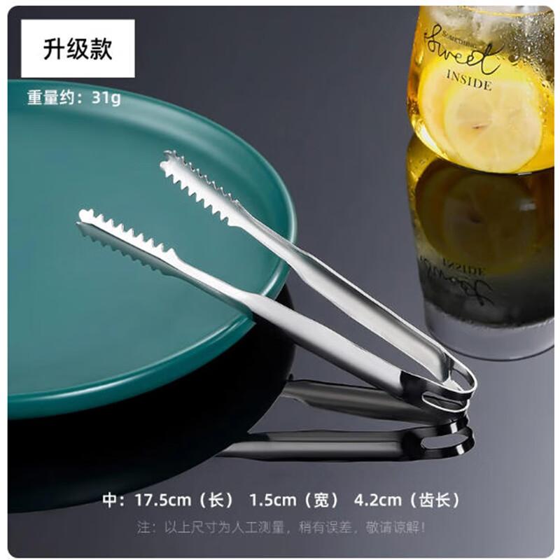 Verbesserte Eis- und Lebensmittelzange aus Edelstahl