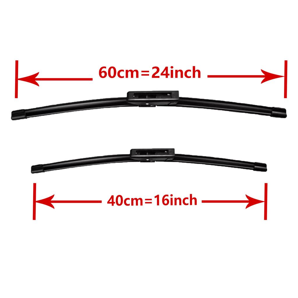 24 + 16 wipers for peugeot 301 wipers 2013-2025
