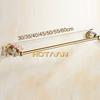 60cm Bathroom Single Towel Bar Towel Rack Towel Holder Solid Stainless Steel  Golden  Crystal Decoration Bathroom Accessories