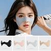 Elastische UV-Schutz Gesichtsmaske Dünner Halbe Gesichts-Schild Kühlendes Golf-Sonnencreme-Schleier Reise