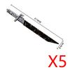MOC Building Block Medieval Solider Knight Figures Toy Weapons Accessories Sword Axe Bow Sword Ten Spear Crossbow Mini Bricks