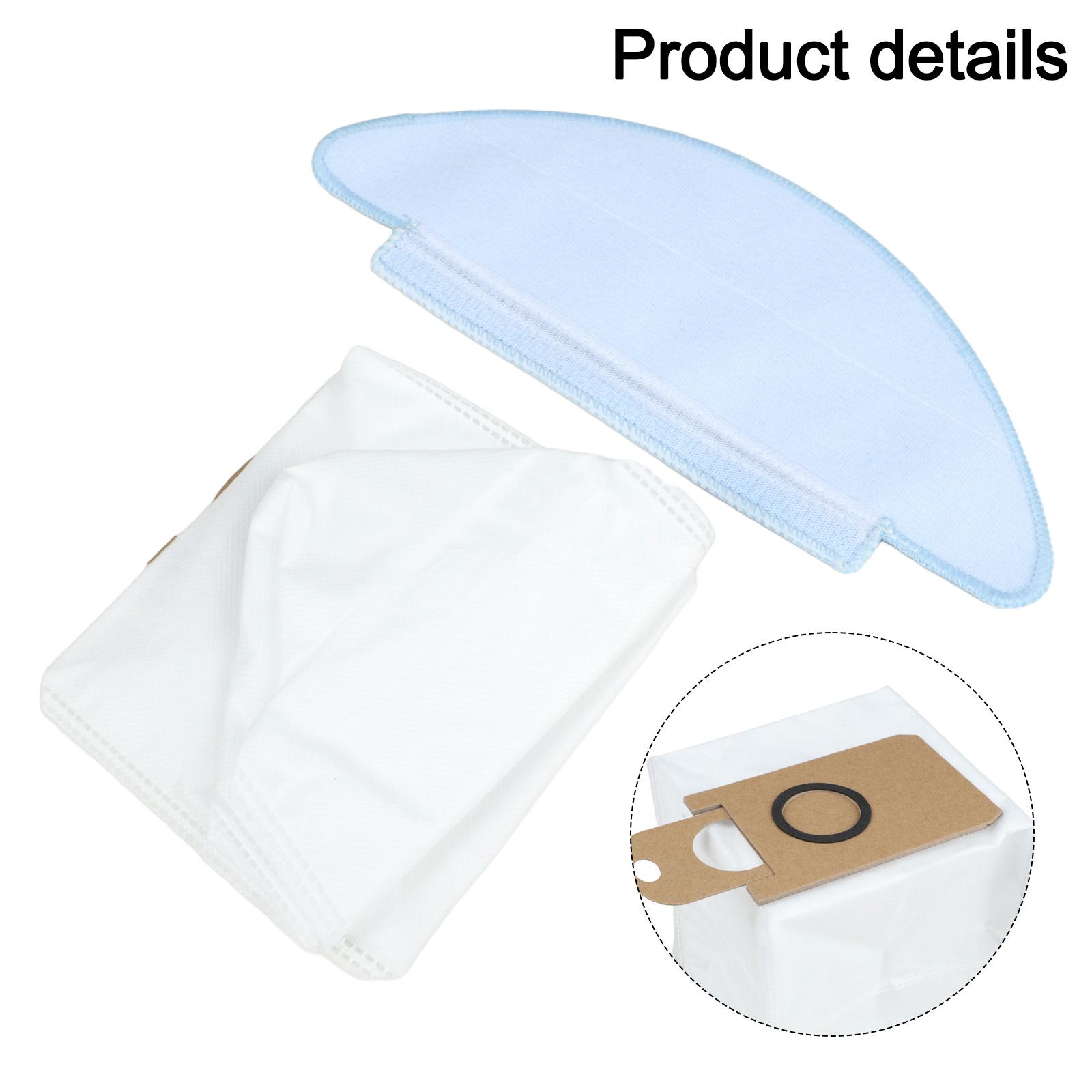 As Shown Mop Cloths Kit Easy Install Mop Cloths Dust Bags Cleaning Supplies Large Capacity Dust Bags Long-lasting Performance China Mainland