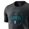 Jordan NBA Charlotte Hornets 2024/25 Sencilla Camiseta de Manga Corta con Cuello Redondo para Hombre HF1716-010