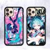 Popular Singer M-MikuS Cute Phone Case Wireless Charging PC+TPU For iPhone 11 12 13 14 15 16 17 Pro Max Plus Case