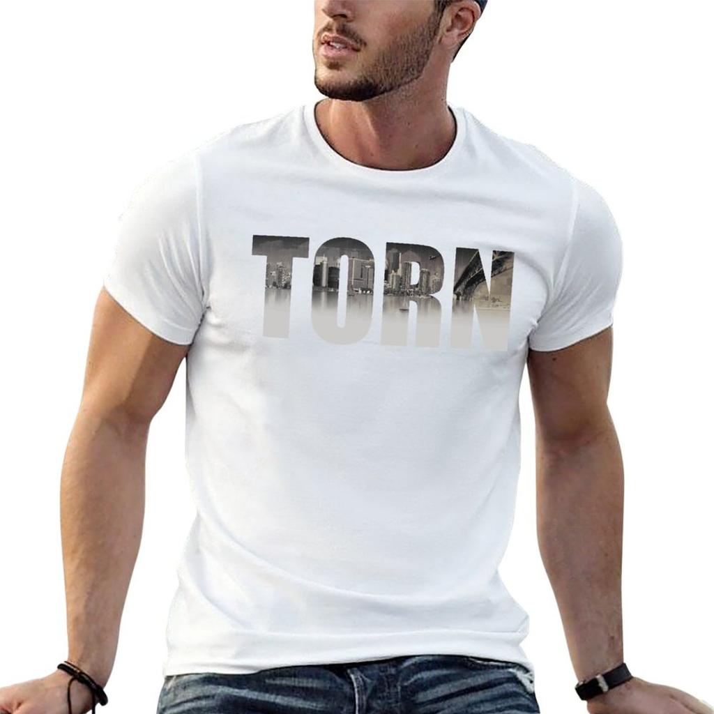 Torn Cityscape Tshirt T Shirt Unisex Luxury T Shirts Cotton 100 T Shirts Designer Tshirt