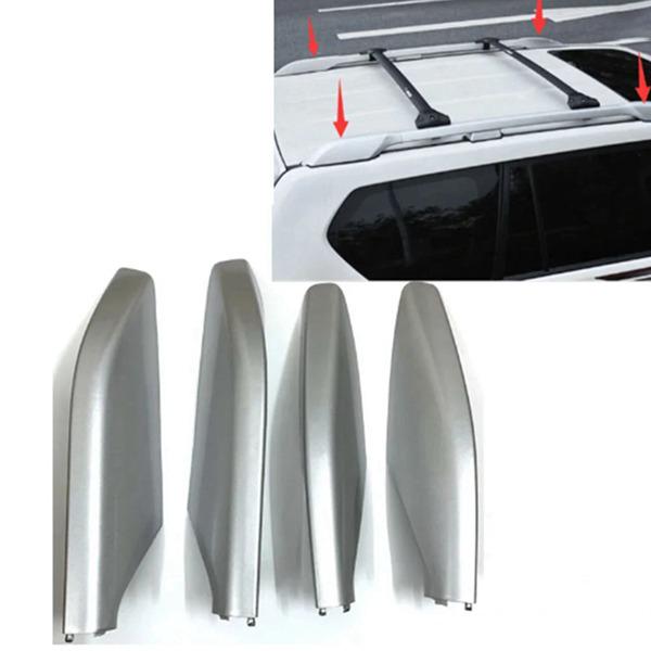 Roof Rail End Cap Set for 2003-2009 Toyota Land Cruiser (4 Pcs)