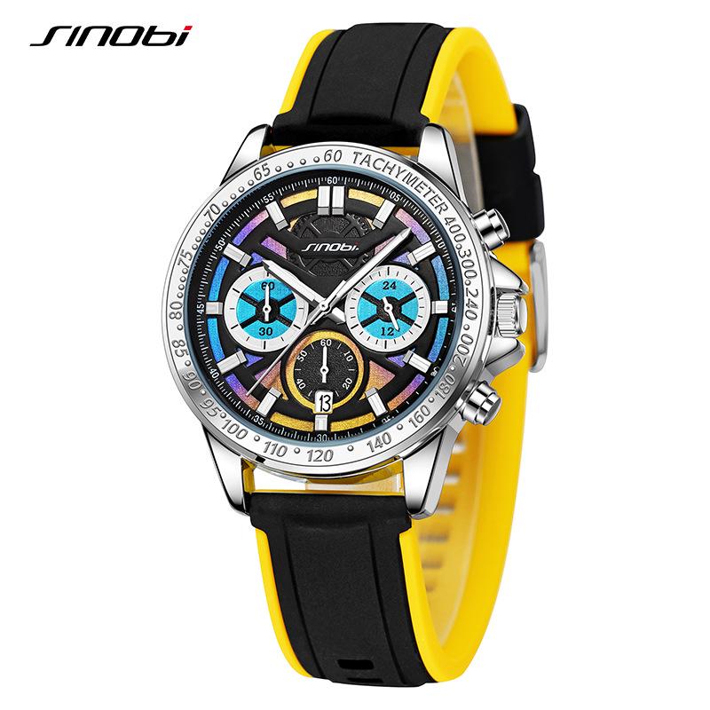 Sinobi Men s Sports Fashion Multifunctional Quartz Watch 9886