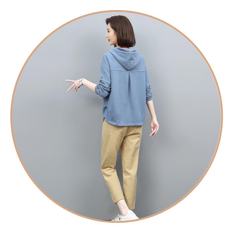 Women's Fashionable Mom Style Casual Sweatshirt Set: 2025 Spring/Autumn Two-Piece Outfit