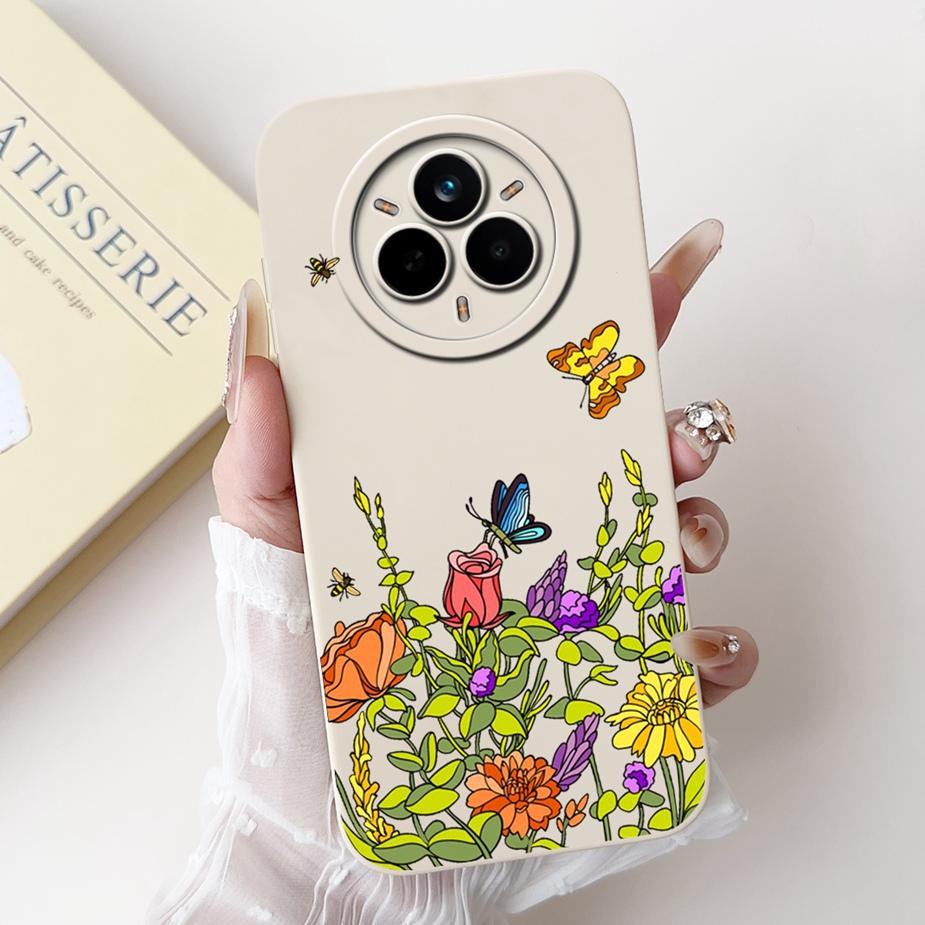 Für Realme 14 Pro 5G Hülle RMX5056 Stylische Kunstbemalte Abdeckung Stoßfeste Handyhülle Für Realme 14 Pro Plus Realme14 Pro+ Weiche Taschen