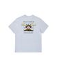 HELLO SUNRISE Hs Volcano Park Tee_3% Melange Gray