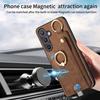 Fashion Magnetic Cards Solt Wallet Leather Case For Samsung Galaxy S24 Ultra S21 FE S22 S23 Plus A30/20/22/32/33 M10S A14 A25 A34 A15 A25 Cover
