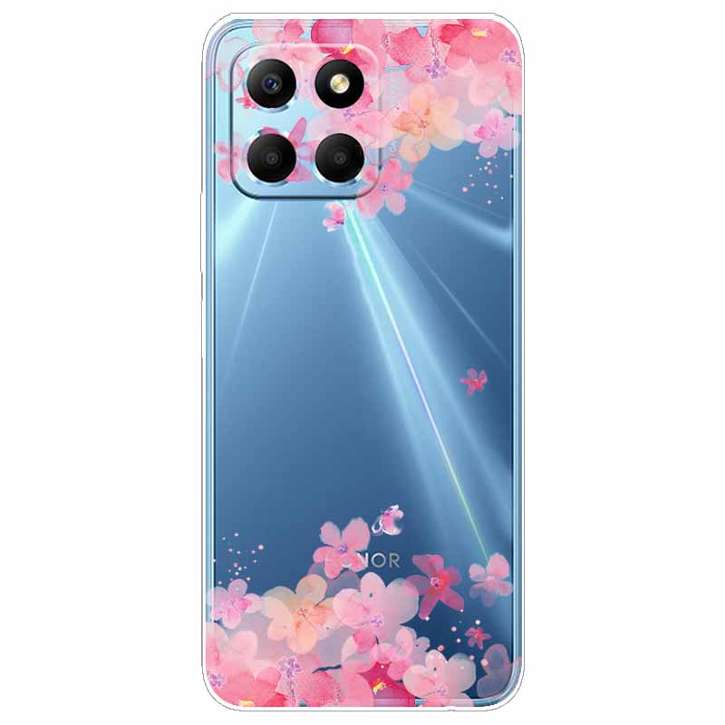 For Honor X6 Case HonorX6S Transparent Soft TPU Silicon Phone Cover For Huawei Honor X6S 2022 Case 6.5 Inche VNE-LX1 Clear Funda