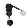 5 Pin Ignition Start Key Switch 2KW-5KW Key Starter Switch 5 Pin Ignition Switch  For Generator