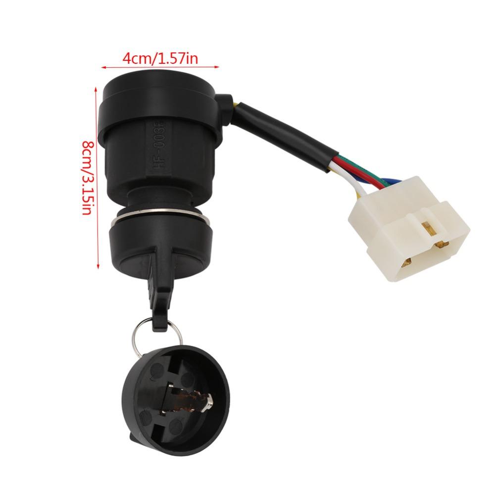 5 Pin Ignition Start Key Switch 2KW-5KW Key Starter Switch 5 Pin Ignition Switch For Generator