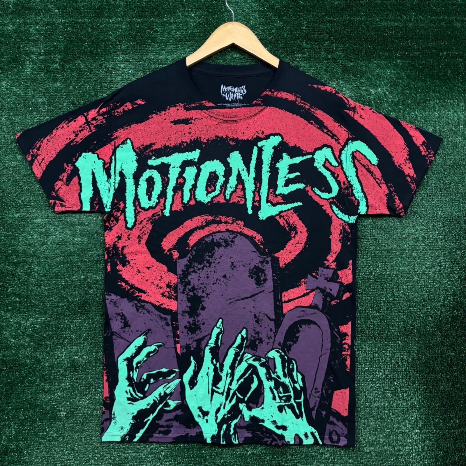 Motionless in White Creatures Meatalcore Band Size Medium Unisex T-Shirt XXXXL