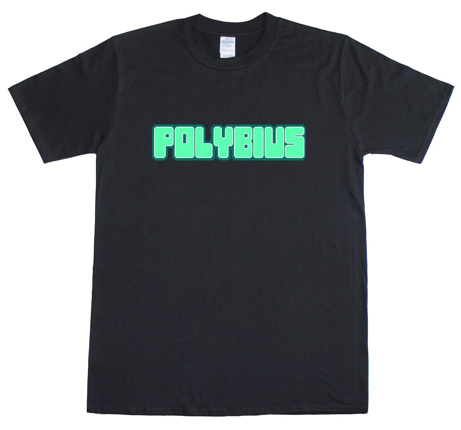 Polybius Urban Legend Arcade Game Retro Men s Cotton T Shirt L