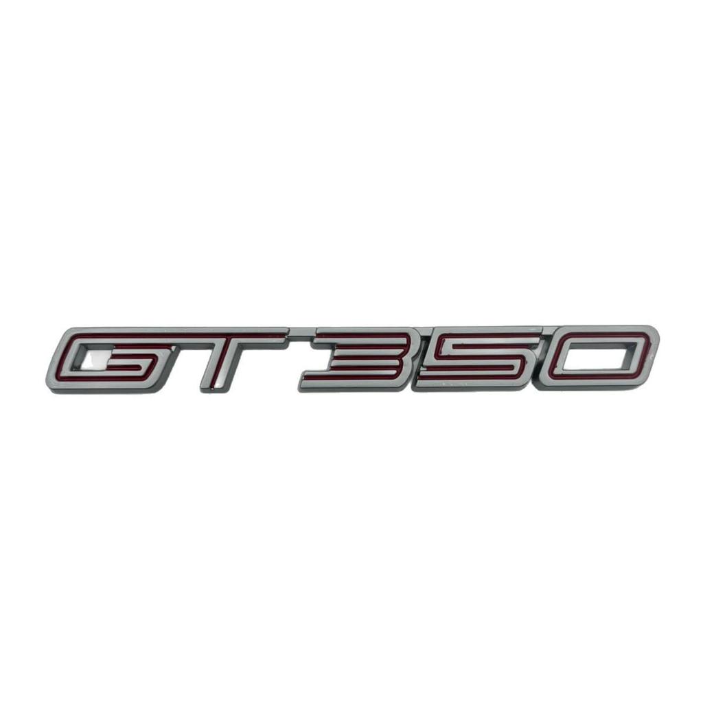 GT350 Labeling for Ford Mustang GT500 Emblems: Side and Rear Mustang Shelby Custom Labels