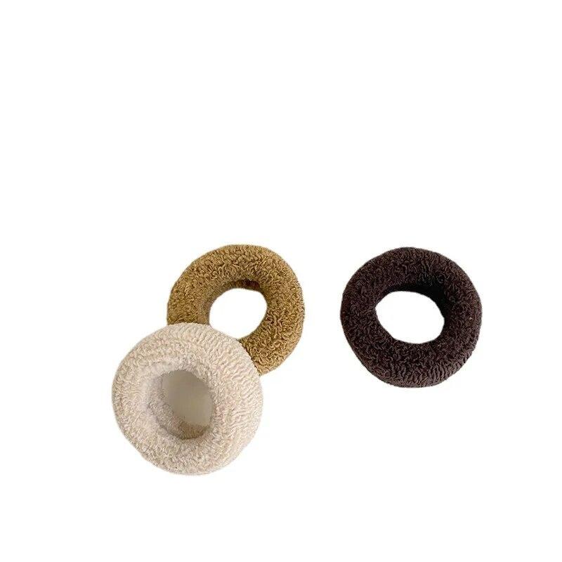 6/12pcs Elastic Hair Bands Thick Hair Rope Ring Updo Ties Headwear Girls Kids Women Hair Accessories