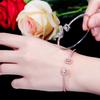 S0150 Micro-Inlaid Zir*****Pen Bracelet T-Shaped Platinum Bracelet, Environmentally Friendly