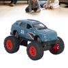 Pull Back Off Road Vehicle Toy for Boys Girls with Sound Light Alloy Openable Doors High Simulation Off Road Model Car