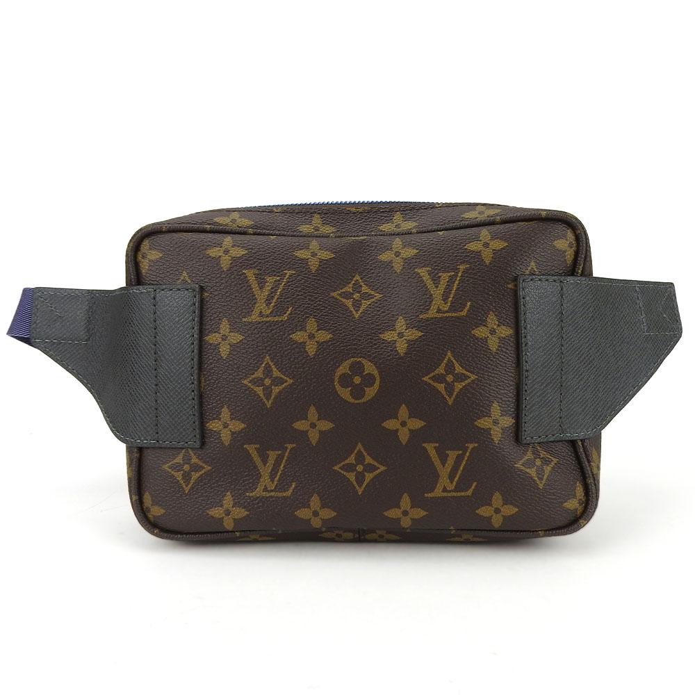 Used LOUIS VUITTON Waist bag Pacific Bum Bag M43828 Monogram Brown Brown Kim Jones