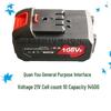 Universal A3 Battery-Powered Multi-Tool: Electric Wrench, Angle Grinder, Handheld Saw, and Car Washer.