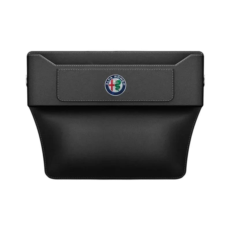 Bilklistermärken För Alfa Romeo Bilbarnstolsutrymmesorganisatör Sätessprick Slits Förvaringslåda För Alfa Romeo giulia stelvio giulietta 159 147