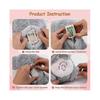 Relief Koala Breathing Stuffed Animal Baby Sound Machine Soother Koala Bear Anxiety Relief Koala Breathing with Sensory Music Lights(Grey)