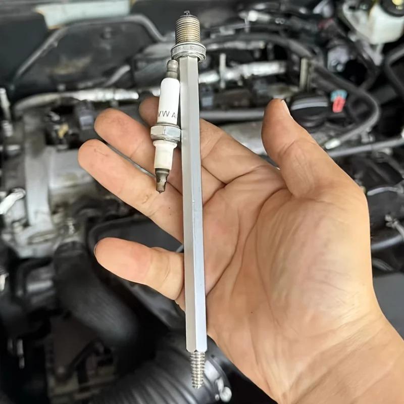 For Removing Broken Spark Plugs Easy Removal Broken Screws Inverted Cones Hexagons Car Repair Tool Reverse Thread Tool